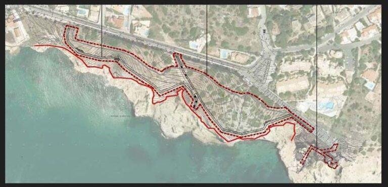 carvoeiro boardwalk route map algarve portugal