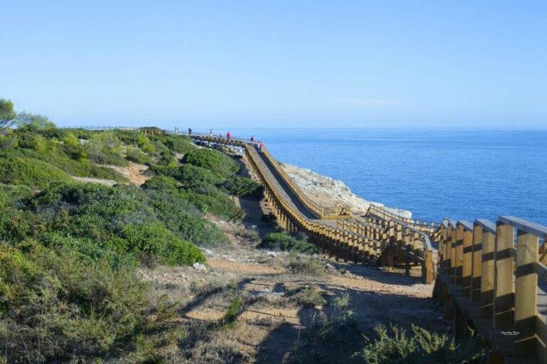carvoeiro boardwalk panoramic coastal path algarve portugal