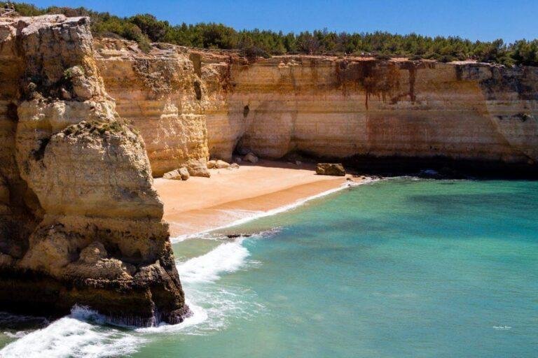 Praia da Corredoura Algarve beach cliffs coastline