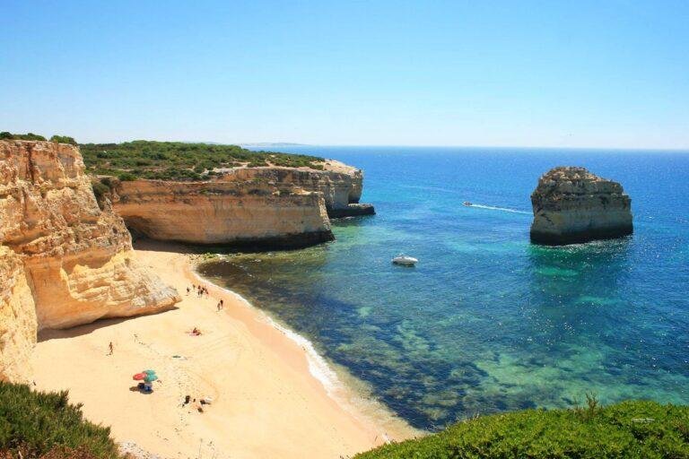 Praia da Malhada Algarve beach cliffs coastline