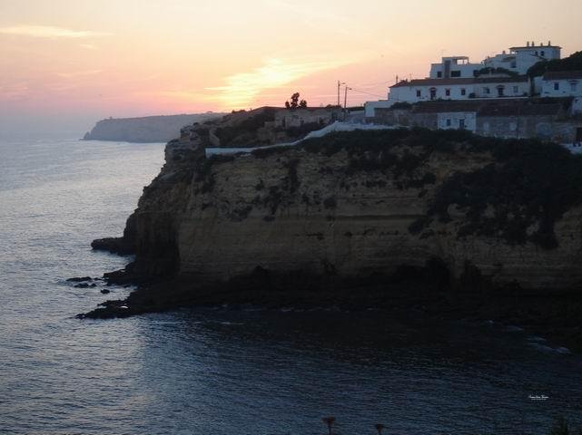 sea view from holiday home terrace carvoeiro