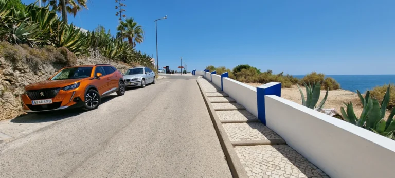 access street ocean view terrace carvoeiro portugal