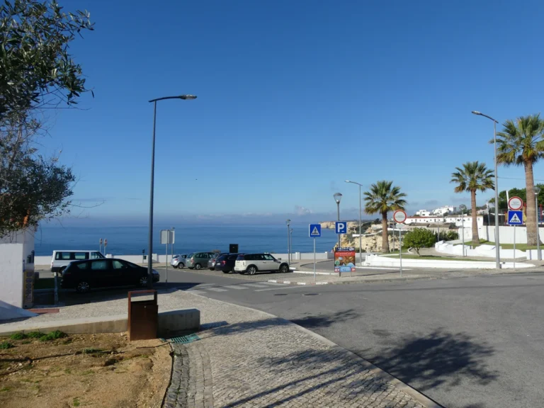 coastal viewpoint road carvoeiro algarve portugal